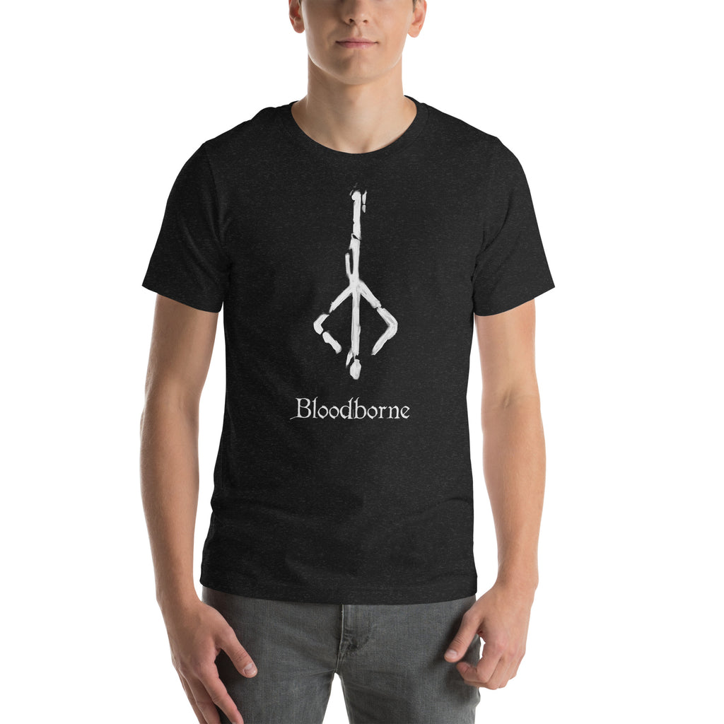 Bloodborne Hunter Rune Fan Art - Yharnam Slayer, Unisex t-shirt 5X - Apparel & Acessories