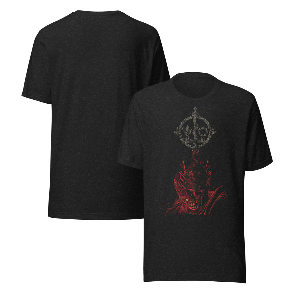 Messmer The Impaler Dark Fantasy Shirt – Elden Ring Inspired Gothic Streetwear, Unisex t-shirt - Phone Acessories