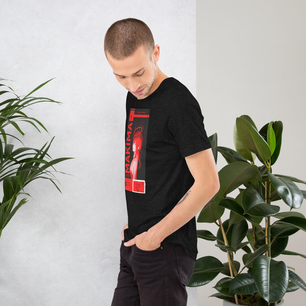 Makima Chainsaw Man T-Shirt | Dark Anime Graphic , Unisex t-shirt - Apparel & Acessories