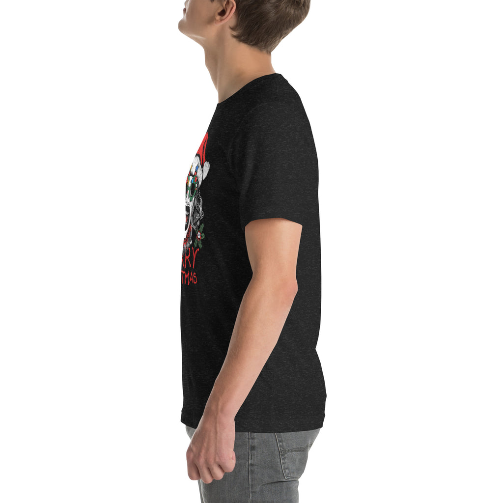 The Holiday Slasher - Art the Clown Christmas Horror Art, Unisex t-shirt - Apparel & Acessories