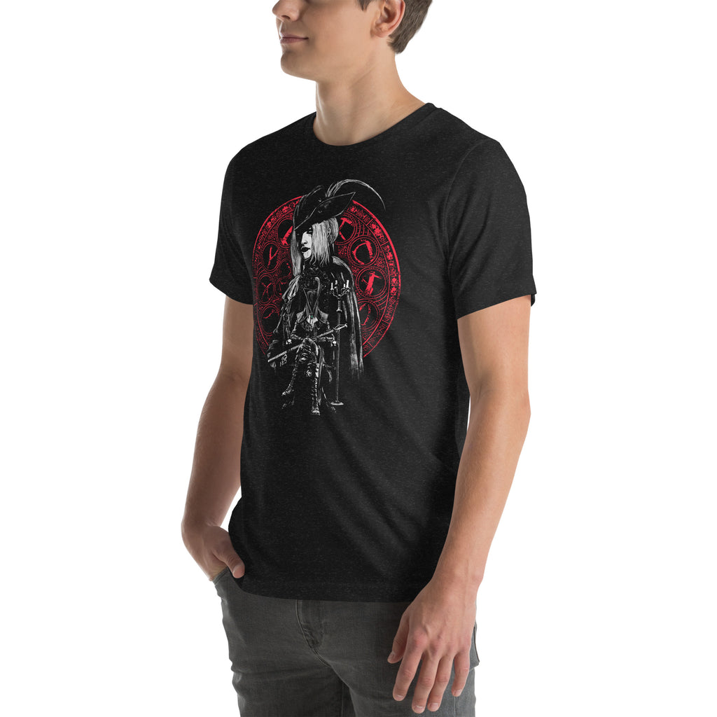 Lady Maria Bloodborne Shirt – Astral Clocktower Gothic Hunter Design, Unisex t-shirt -