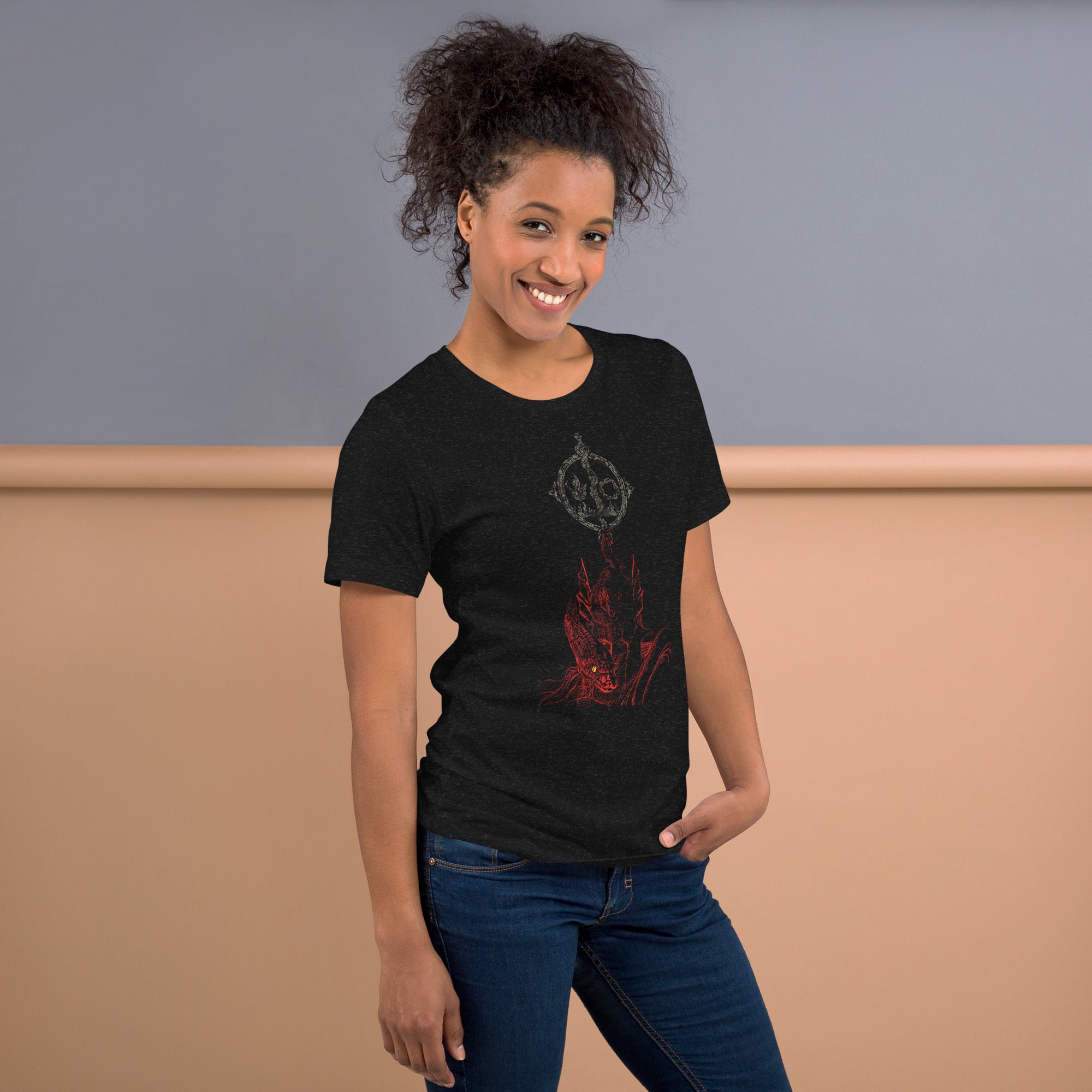 Messmer The Impaler Dark Fantasy Shirt – Elden Ring Inspired Gothic Streetwear, Unisex t-shirt - Phone Acessories