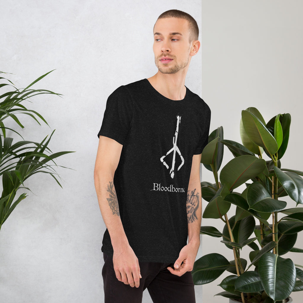 Bloodborne Hunter Rune Fan Art - Yharnam Slayer, Unisex t-shirt - Apparel & Acessories