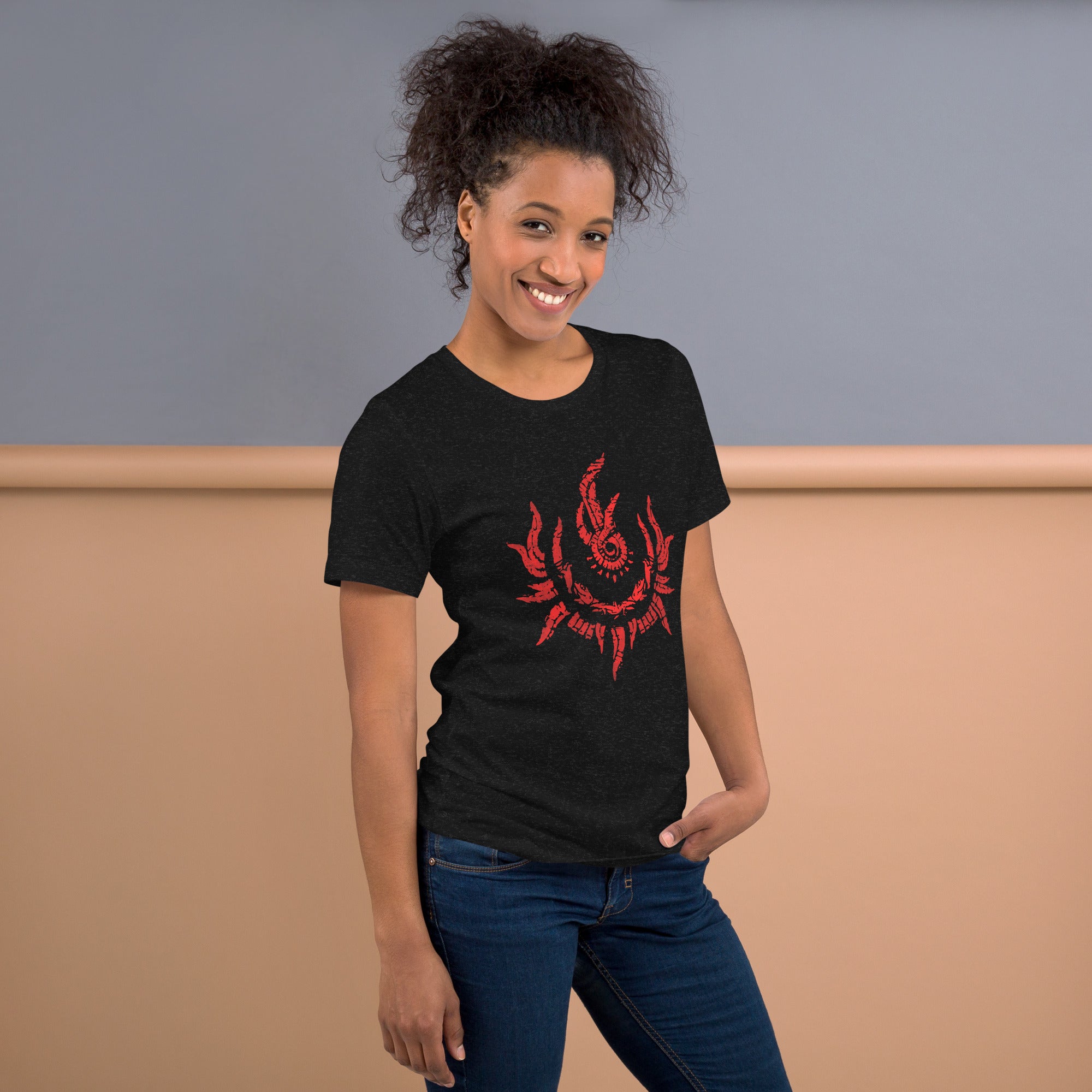 Dragon Communion Sigil Shirt – Dark Fantasy Gamer Tee, Unisex t-shirt - Apparel & Acessories