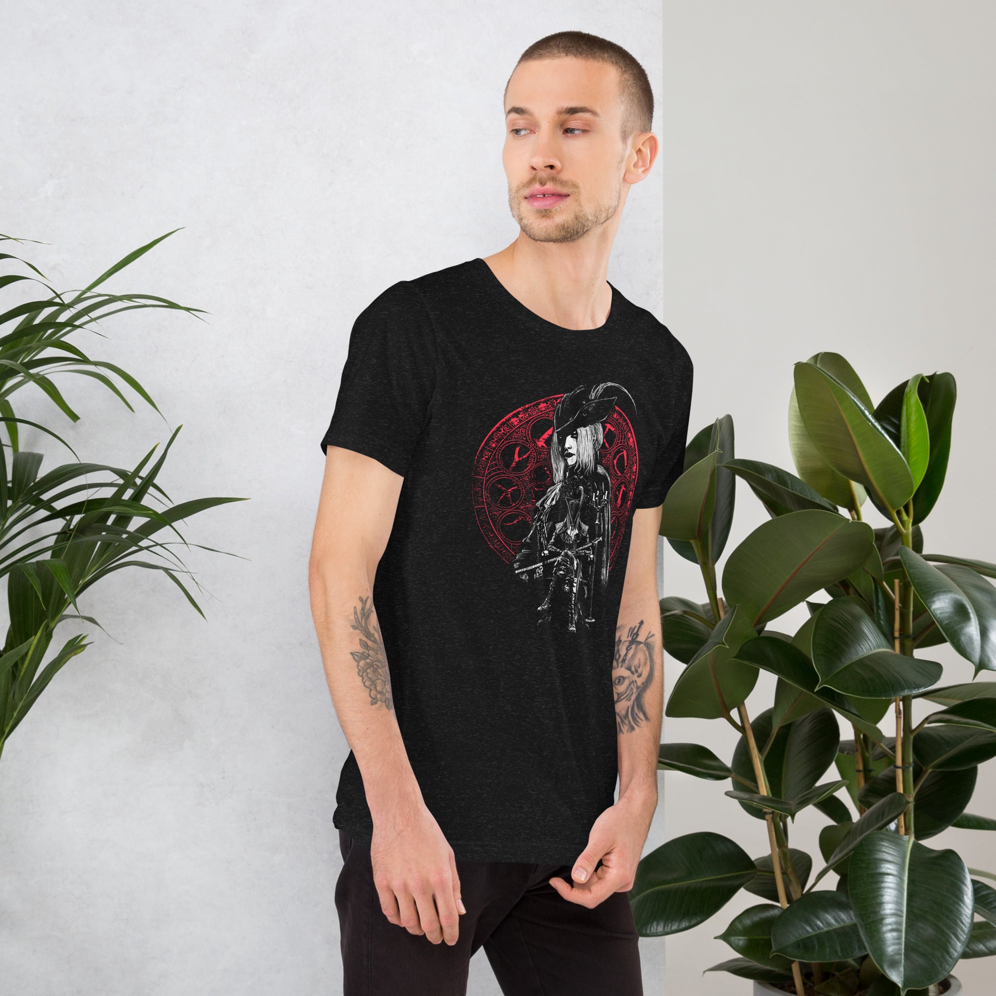 Lady Maria Bloodborne Shirt – Astral Clocktower Gothic Hunter Design, Unisex t-shirt -