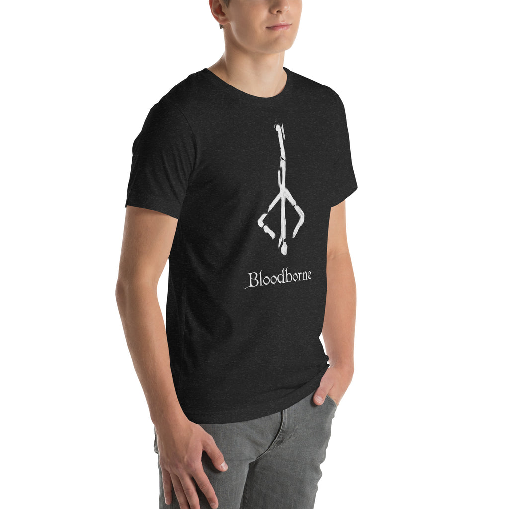 Bloodborne Hunter Rune Fan Art - Yharnam Slayer, Unisex t-shirt - Apparel & Acessories