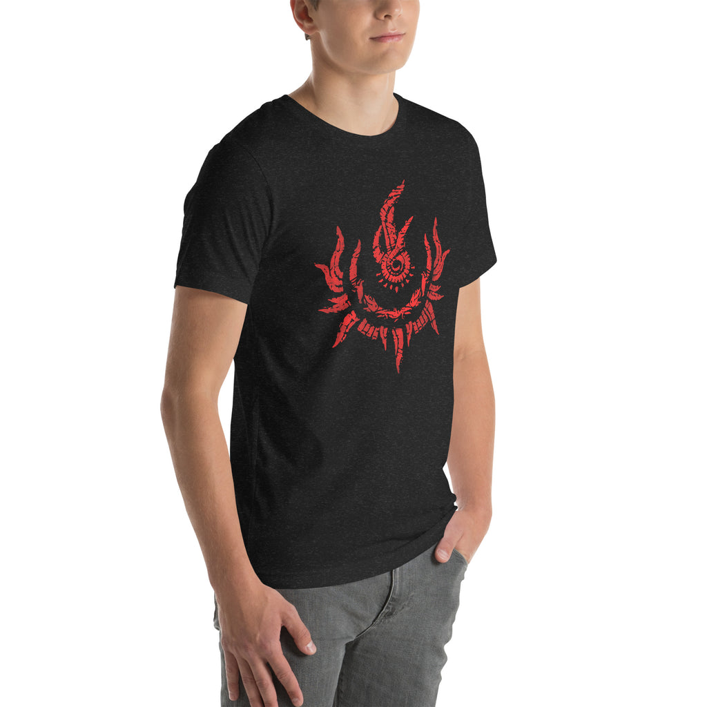 Dragon Communion Sigil Shirt – Dark Fantasy Gamer Tee, Unisex t-shirt - Apparel & Acessories