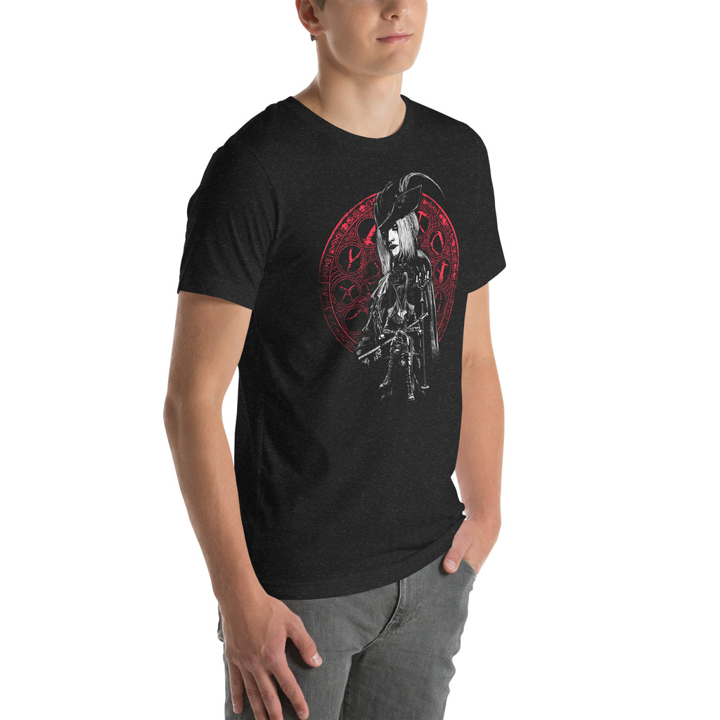 Lady Maria Bloodborne Shirt – Astral Clocktower Gothic Hunter Design, Unisex t-shirt -