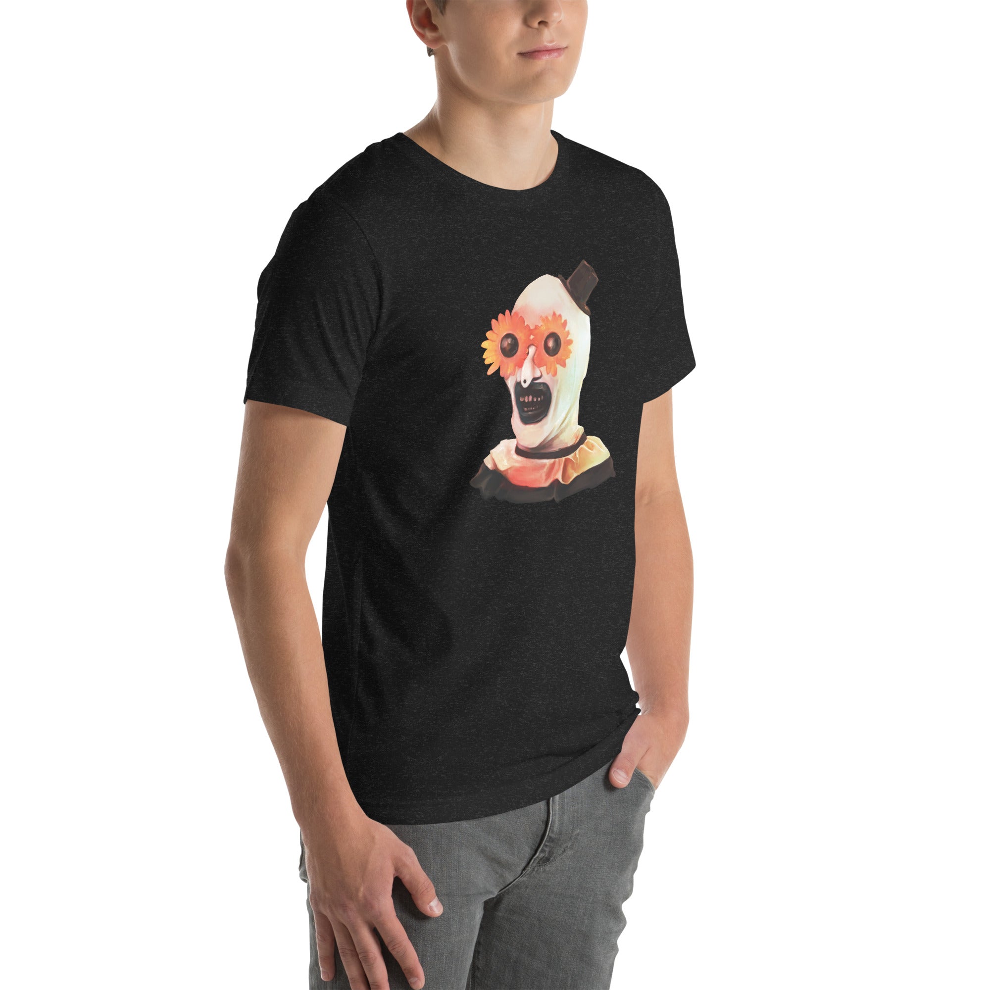 "Feeling Pretty" Art the Clown - Terrifier Dark Humor Art, Unisex t-shirt - Apparel & Acessories